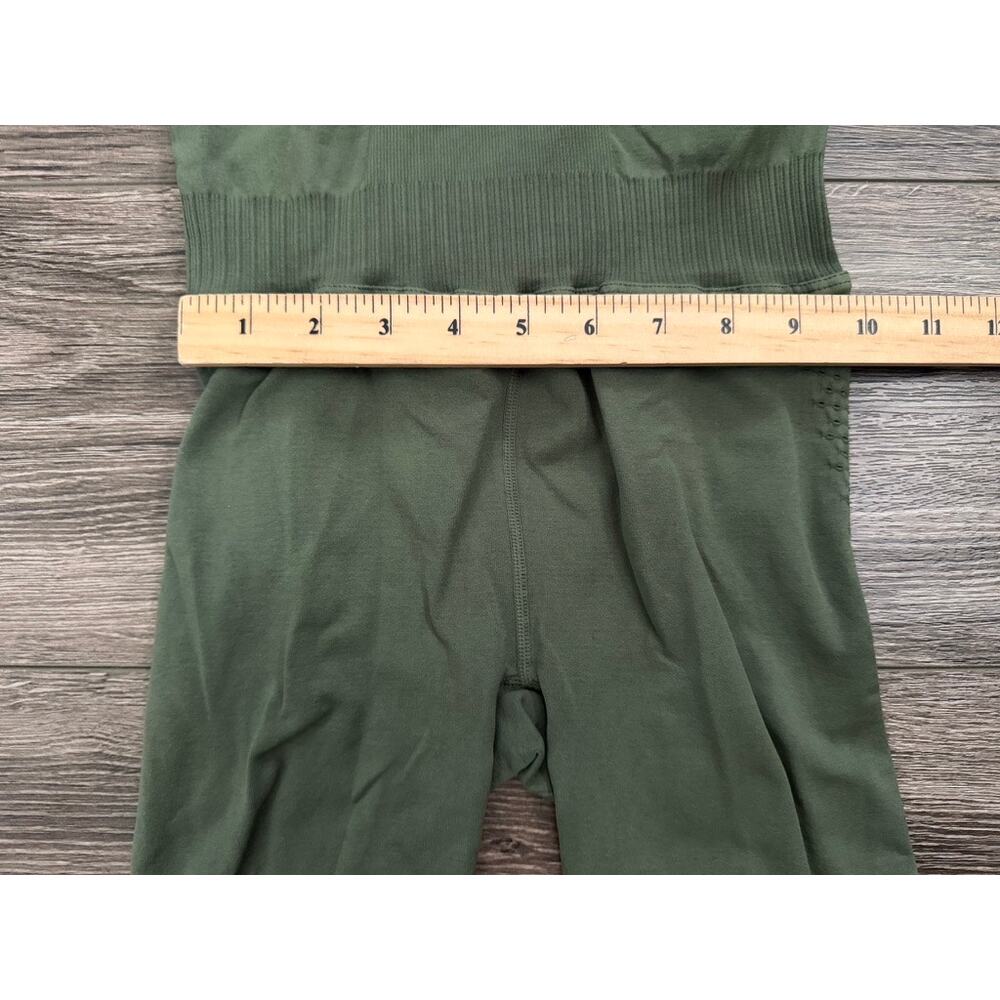Free People Movement Good Karma Onesie Moss Green size XS/S - Picture 3 of 8